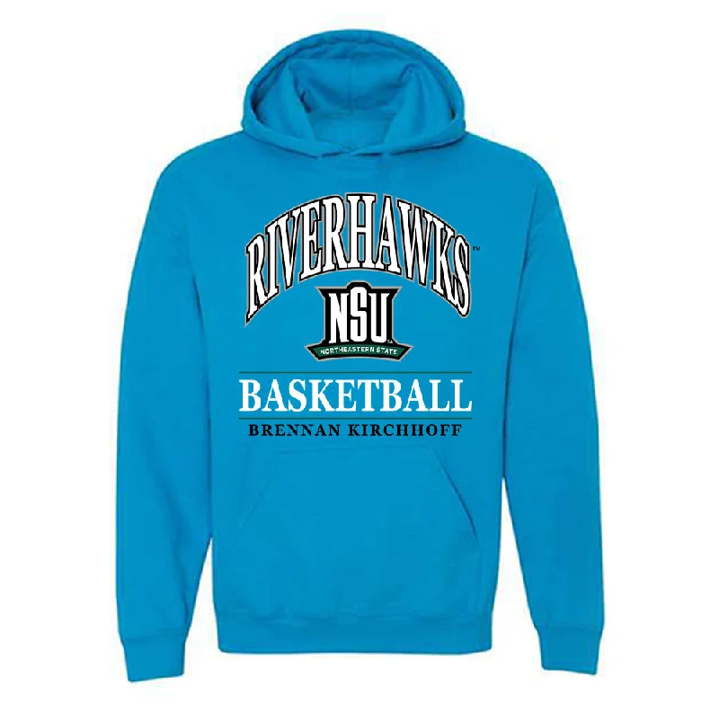 Northeastern State - NCAA Women's Basketball : Brennan Kirchhoff - Classic Fashion Shersey Hooded Sweatshirt Hoodie with Strings Custom Fit Adjustable Northeastern State - NCAA Women's Basketball : Brennan Kirchhoff - Classic Fashion Shersey Hooded Sweatshirt Hoodie with Strings Custom Fit Adjustable