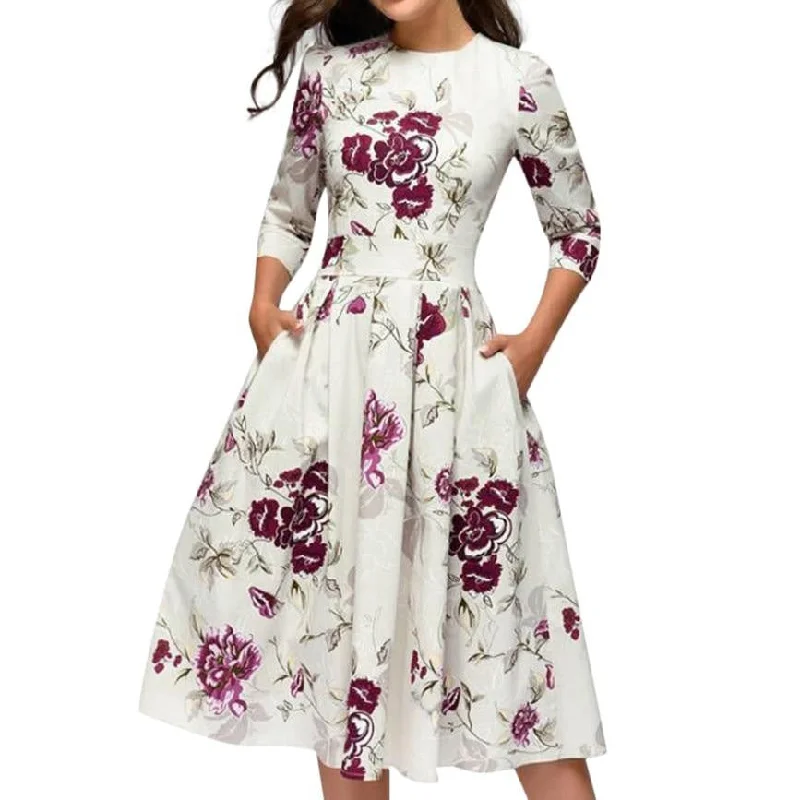 Summer Party Dress Without Pocket sweetheart Neckline Romantic