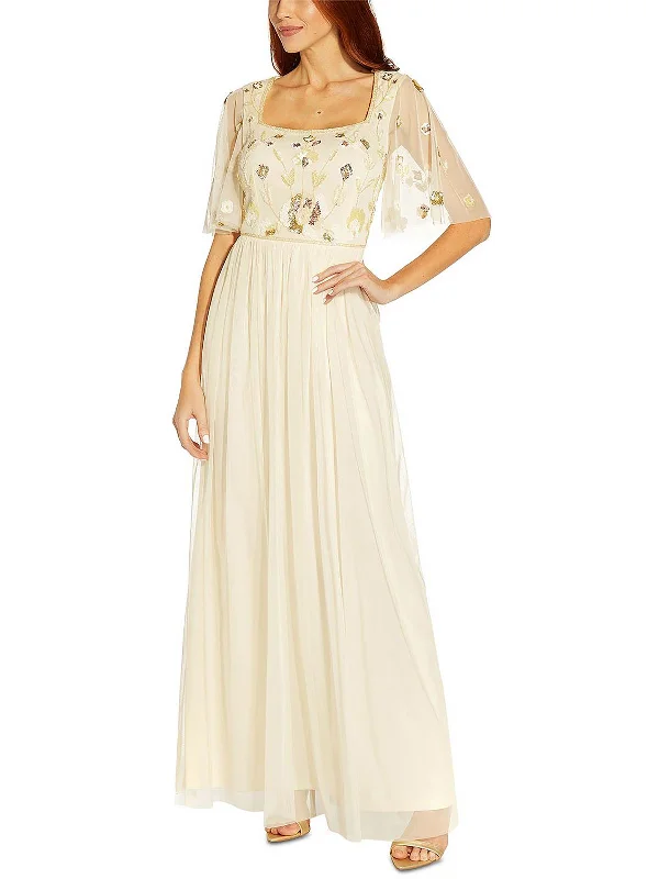 Womens Embellished Maxi Evening Dress Tunics Review highly