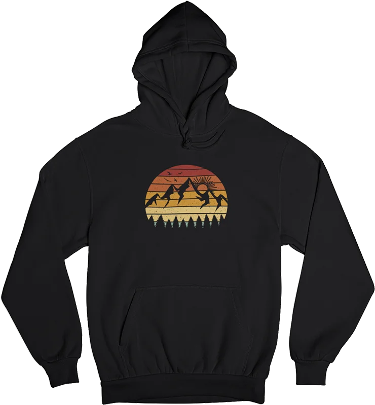 Berge Vintage - Unisex Organic Hoodie Hoodie with Elastic Waist Stretchable Comfortable Berge Vintage - Unisex Organic Hoodie Hoodie with Elastic Waist Stretchable Comfortable
