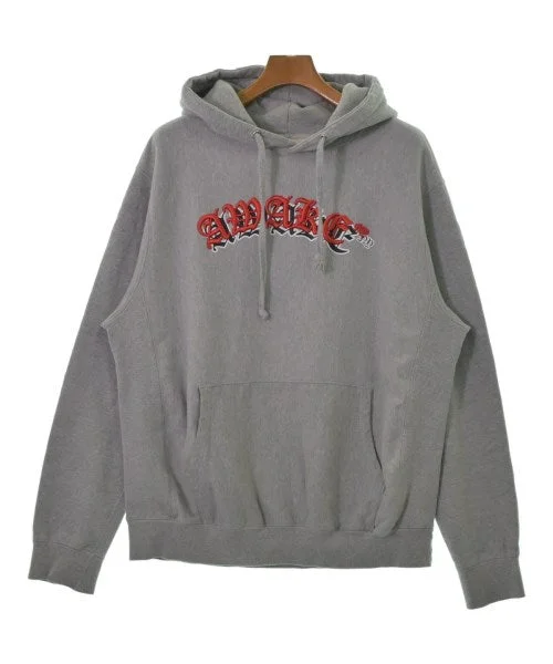 AWAKE Hoodies Hoodie with Hidden Zipper Minimalist Clean