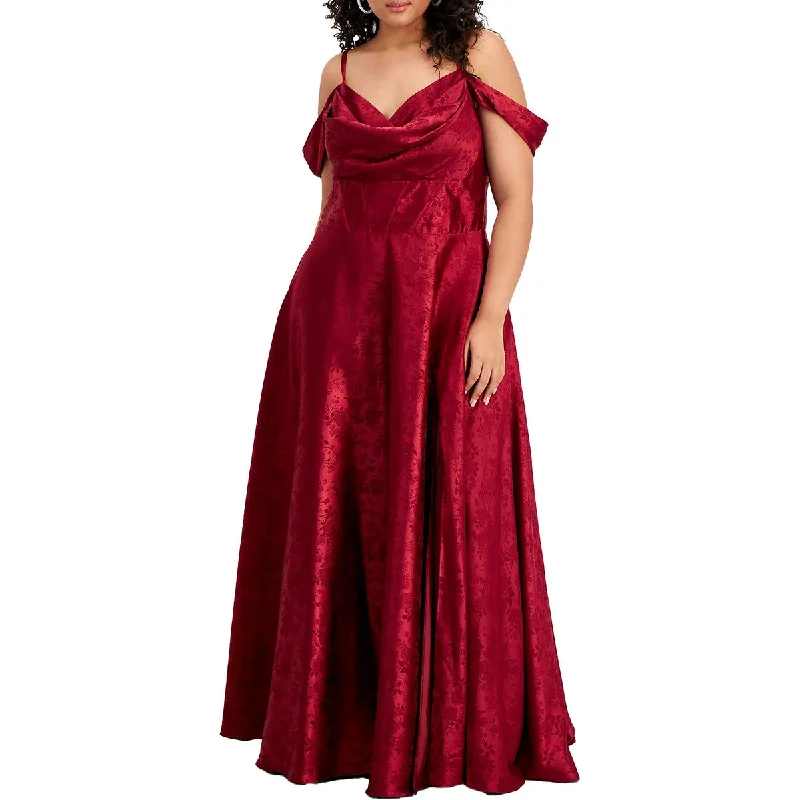 Plus Womens Floral Print Polyester Evening Dress Tunics Summer linen