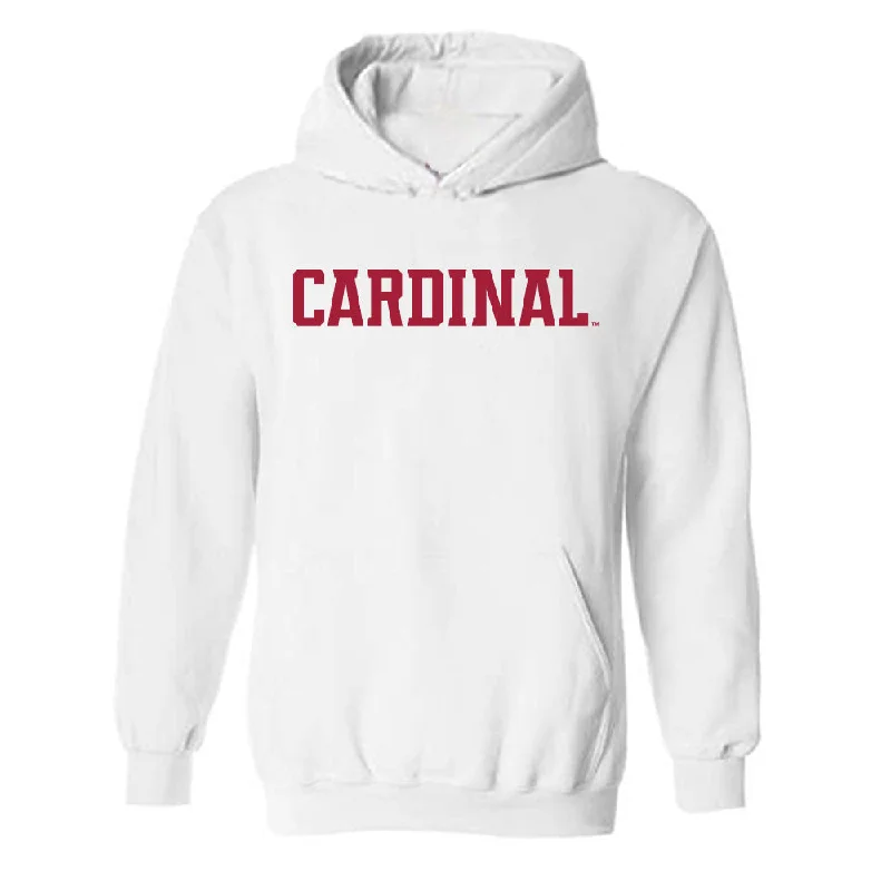 Stanford - NCAA Women's Basketball : Chloe Clardy - Hooded Sweatshirt Hoodie with Hem Frayed Vintage Worn Stanford - NCAA Women's Basketball : Chloe Clardy - Hooded Sweatshirt Hoodie with Hem Frayed Vintage Worn