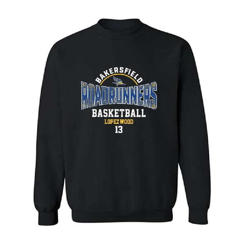 CSU Bakersfield - NCAA Women's Basketball : Bryanne Lopez-Wood - Classic Fashion Shersey Crewneck Sweatshirt Hoodie with Belted Waist Structured Tailored CSU Bakersfield - NCAA Women's Basketball : Bryanne Lopez-Wood - Classic Fashion Shersey Crewneck Sweatshirt Hoodie with Belted Waist Structured Tailored