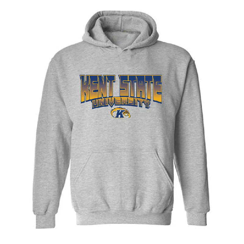 Kent State - NCAA Women's Basketball : Meghan Murray - Classic Fashion Shersey Hooded Sweatshirt Hoodie with Hem Embroidery Detailed Premium Kent State - NCAA Women's Basketball : Meghan Murray - Classic Fashion Shersey Hooded Sweatshirt Hoodie with Hem Embroidery Detailed Premium
