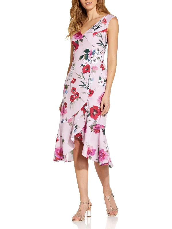 Womens Button Detail Maxi Cocktail and Party Dress Tunics Fashionable trendy