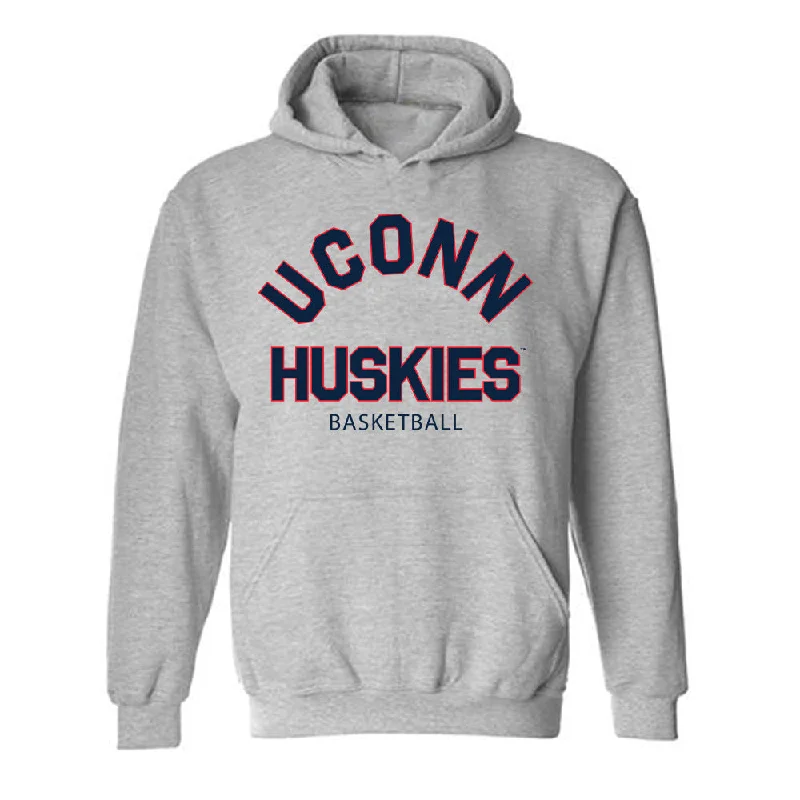 UConn - NCAA Women's Basketball : Paige Bueckers - Classic Shersey Hooded Sweatshirt Hoodie with Hem Frayed Vintage Worn UConn - NCAA Women's Basketball : Paige Bueckers - Classic Shersey Hooded Sweatshirt Hoodie with Hem Frayed Vintage Worn