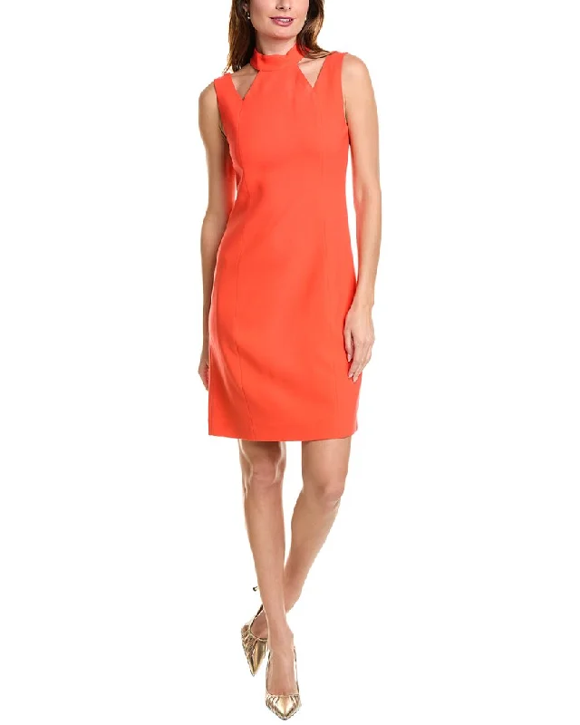Elie Tahari Cutout Sheath Dress Tunics Modern contemporary
