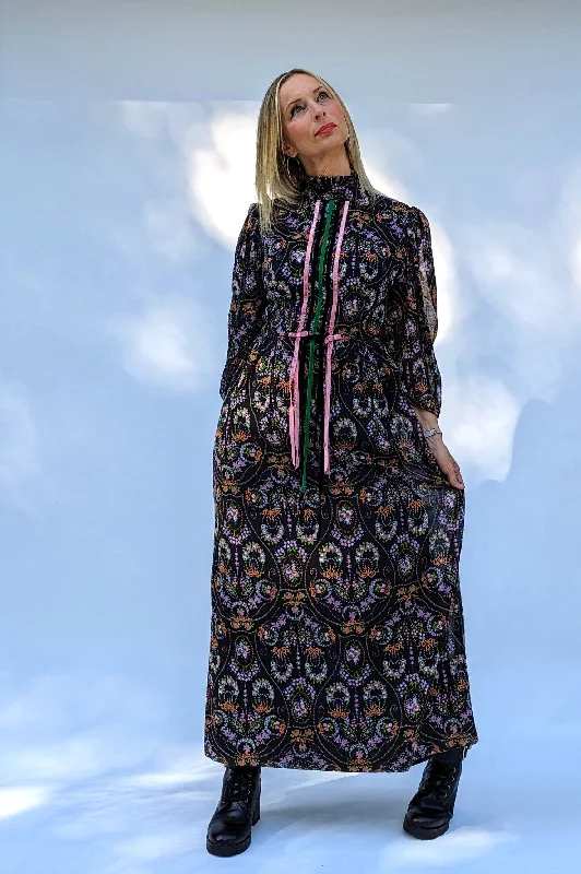 1970s Prairie Style Maxi Party Dress by Kati at Laura Phillips for Harrods Tunics Polka dots 1970s Prairie Style Maxi Party Dress by Kati at Laura Phillips for Harrods Tunics Polka dots