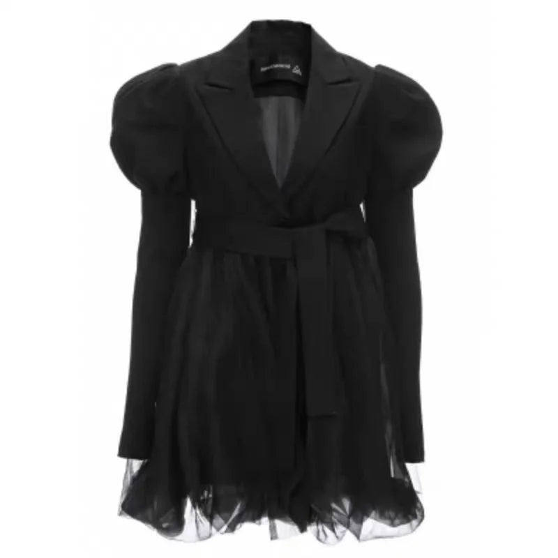 Black blazer dress