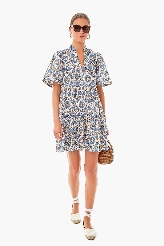 Soleil Medallion Crawford Dress Halter Neckline Beach