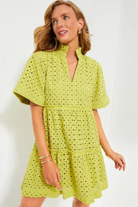 Lemongrass Eyelet Crawford Dress Tunics Floral girly
