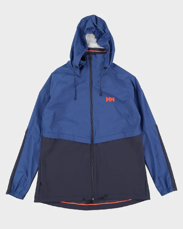 Helly Hansen Blue Hooded Anorak Rain Jacket - XL Corduroy Jacket Velvet Jacket Brocade Jacket Helly Hansen Blue Hooded Anorak Rain Jacket - XL Corduroy Jacket Velvet Jacket Brocade Jacket