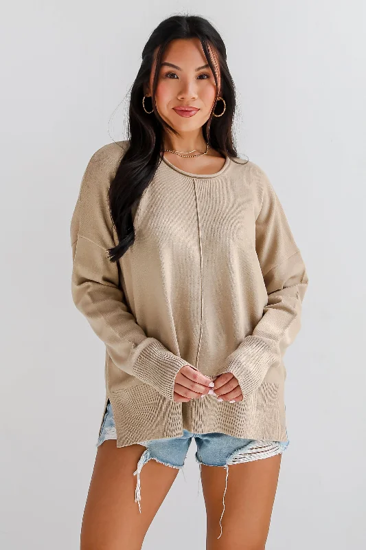 FINAL SALE - Cutest And Coziest Sweater Silk Blend Satin Velvet