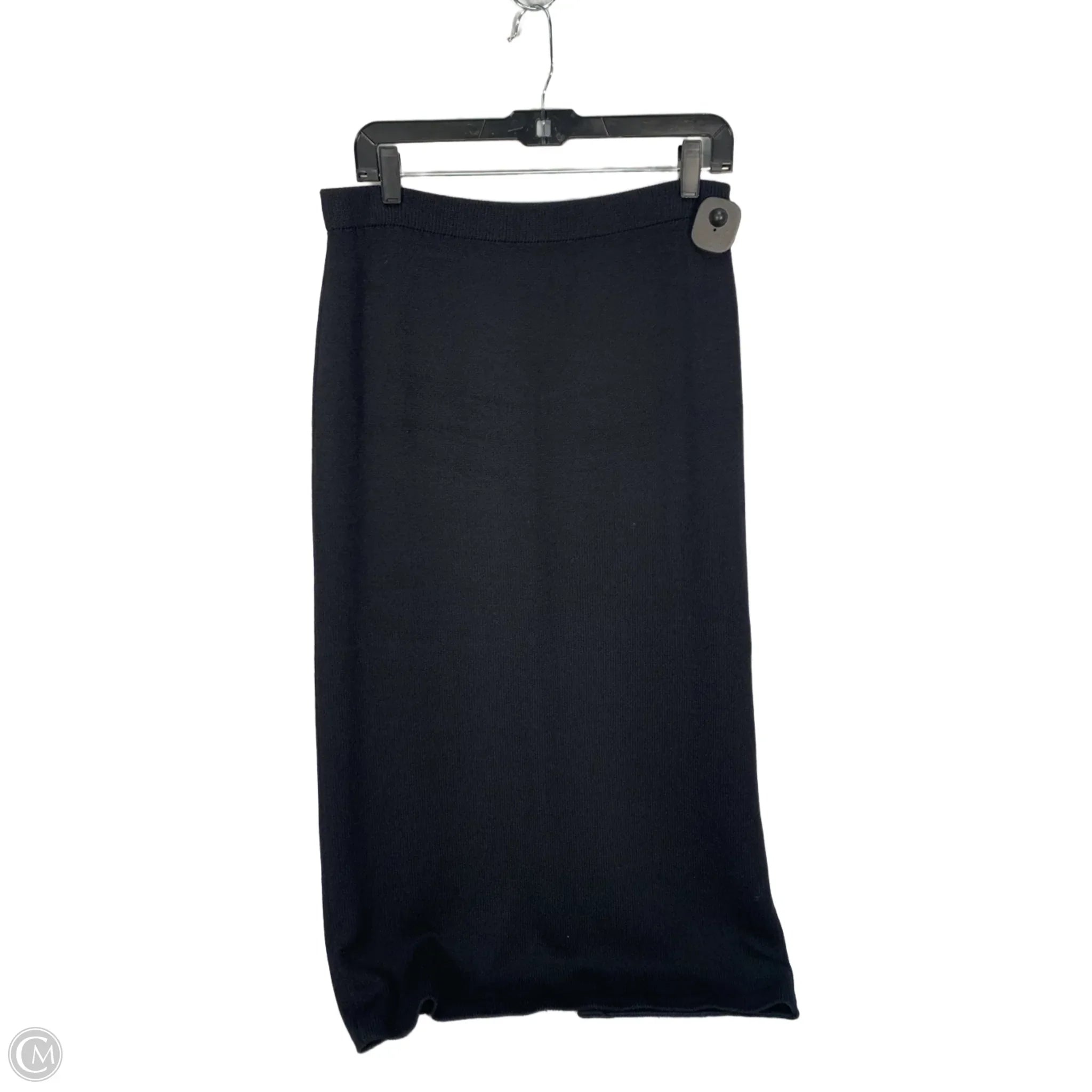 Skirt Luxury Designer By St John Collection In Black, Size: 8 corduroy skirt cozy