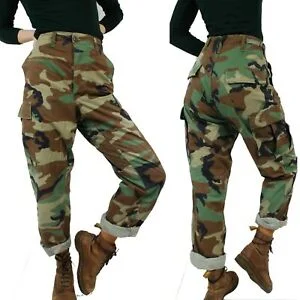 Vintage US Military BDU Pants Elegant Trouser Pants