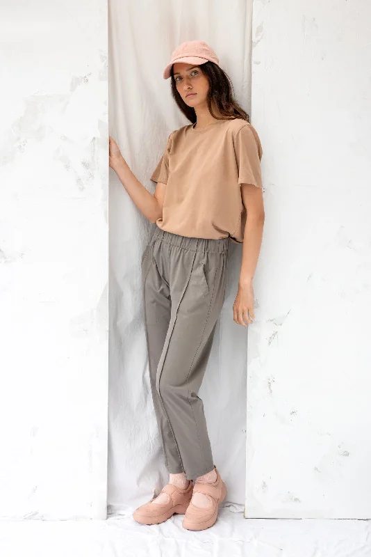 Home Pant | Grey Sage Elegant Silk Pants
