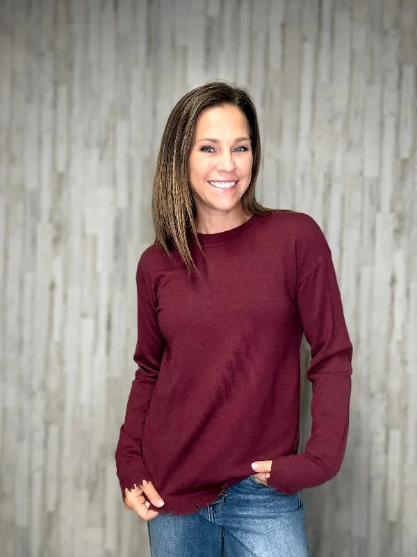 Londonderry Crew Neck Sweater Thin Thick Dense