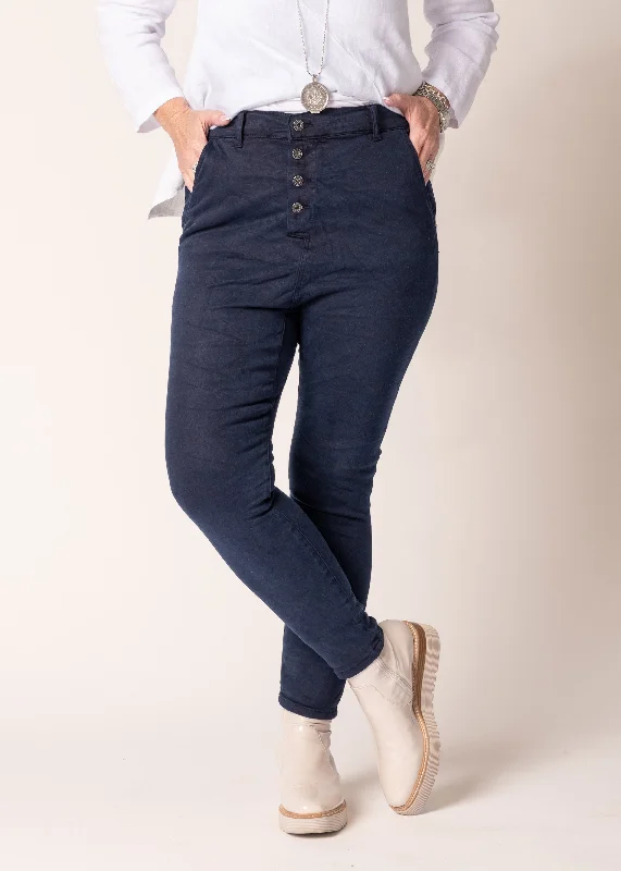 Anjana Pants in Navy Cozy Jogger Leggings
