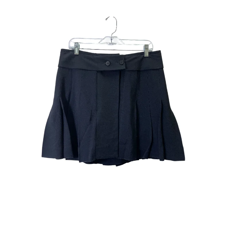 Skirt Designer By Diane Von Furstenberg In Black, Size:6 silk skirt luxurious