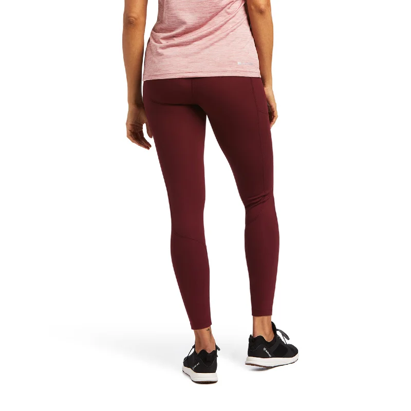 Ariat® Ladies Tek Tight Zinfandel Pants 10039423 High-Waist Jogger Pants