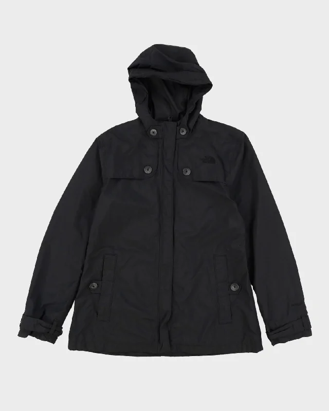 The North Face Black Hooded Anorak Rain Jacket - M Hooded Jacket Caped Jacket Shawl Collar Jacket The North Face Black Hooded Anorak Rain Jacket - M Hooded Jacket Caped Jacket Shawl Collar Jacket