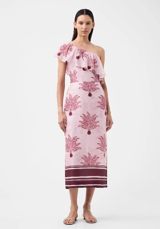 Alessandra Skirt_Blush denim skirt durable