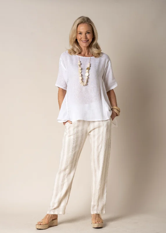 Fletcher Pant in Latte Fashionable Work Pants