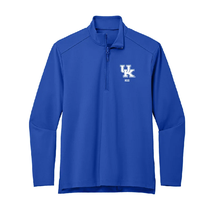 Kentucky - NCAA Women's Gymnastics : Cecily Rizo - Premium Quarter Zip Jacket Mesh Jacket Canvas Jacket Denim Jacket Kentucky - NCAA Women's Gymnastics : Cecily Rizo - Premium Quarter Zip Jacket Mesh Jacket Canvas Jacket Denim Jacket