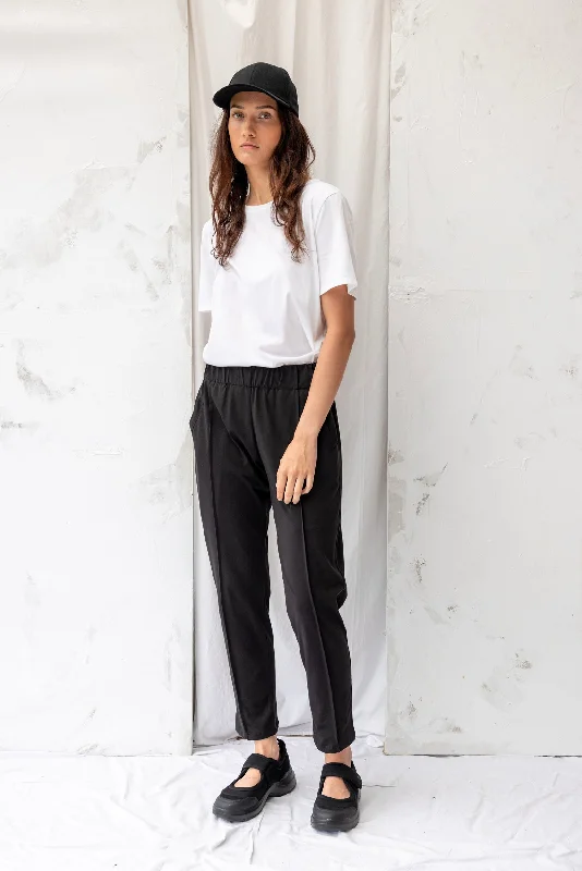 Home Pant | Black Comfy High-Waist Jeans
