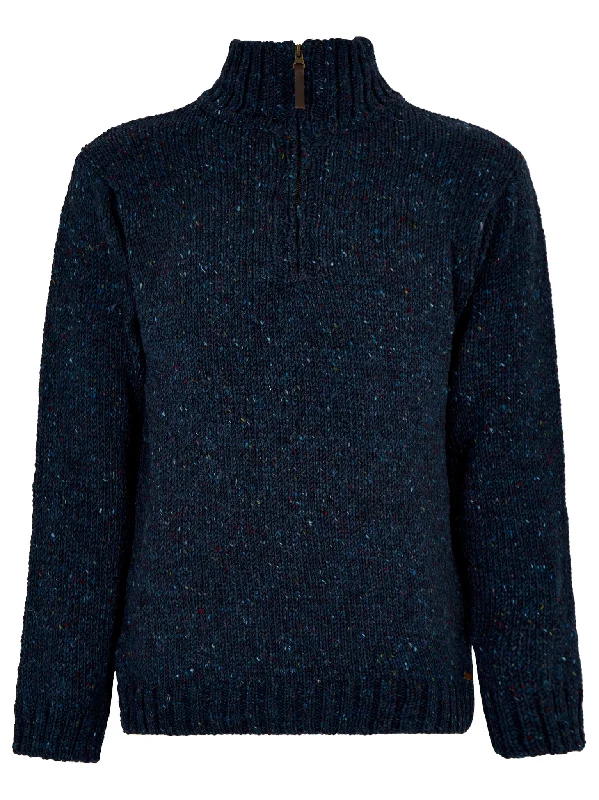 Dubarry Callaghan Men's Sweater Spandex Blend Rayon Blend Denim Blend