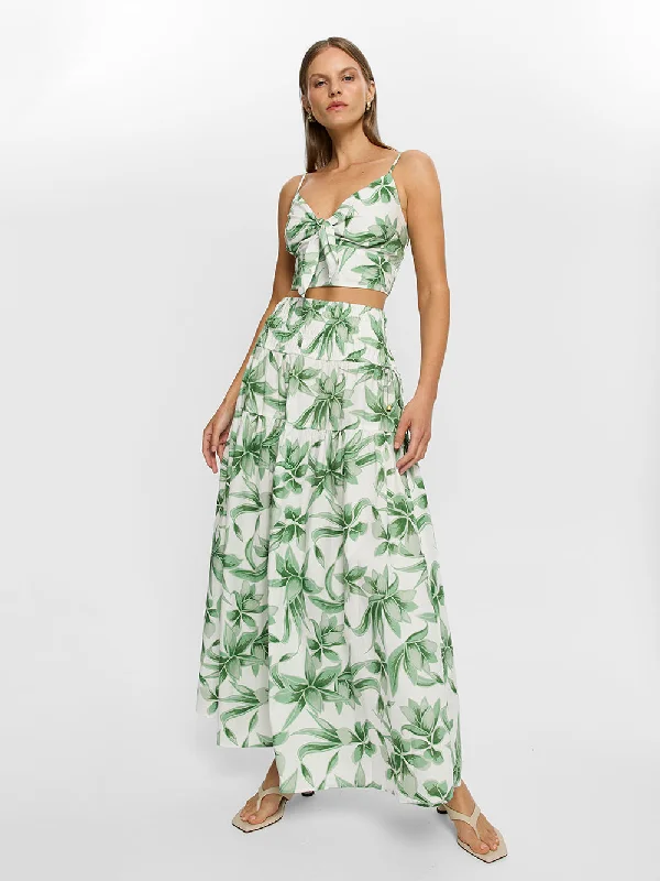 Alessandra Maxi Skirt lightweight skirt design