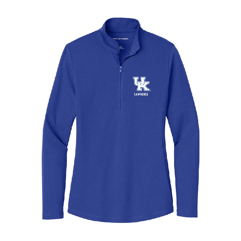 Kentucky - NCAA Women's Gymnastics : Kaila Lawrence - Women's Lightweight Quarter Zip Jacket Quilted Jacket Puffer Jacket Insulated Jacket Kentucky - NCAA Women's Gymnastics : Kaila Lawrence - Women's Lightweight Quarter Zip Jacket Quilted Jacket Puffer Jacket Insulated Jacket