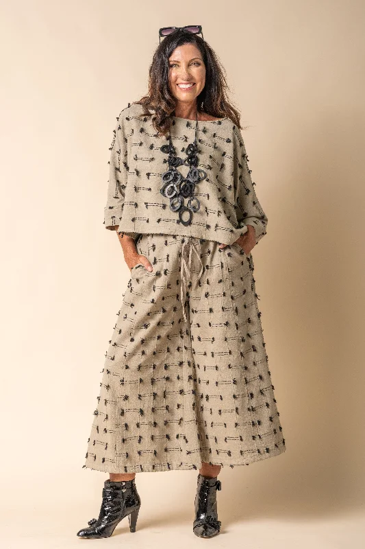 Aloka Pants in Latte Soft Stretch Pants