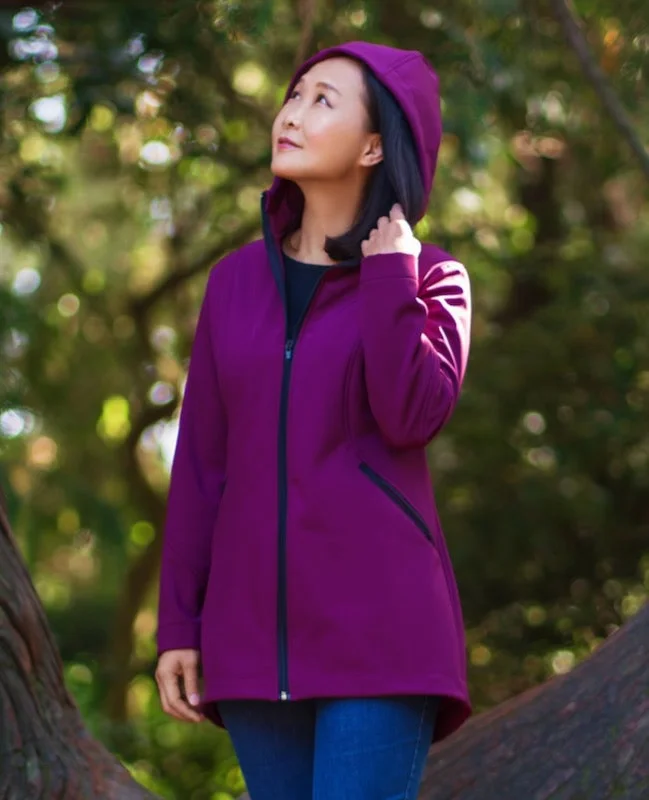 Itch to Stitch Andes Jacket Oversized Jacket Tailored Jacket Straight Jacket