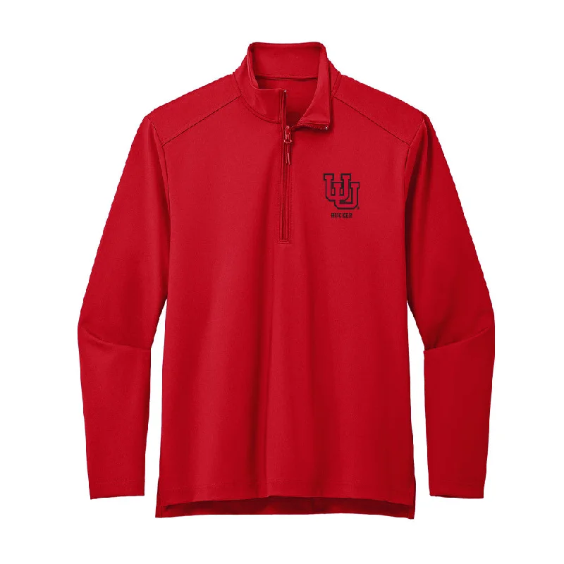 Utah - NCAA Women's Gymnastics : Jaedyn Rucker - Premium Quarter Zip Jacket Collared Jacket Crew Neck Jacket Turtle Neck Jacket Utah - NCAA Women's Gymnastics : Jaedyn Rucker - Premium Quarter Zip Jacket Collared Jacket Crew Neck Jacket Turtle Neck Jacket