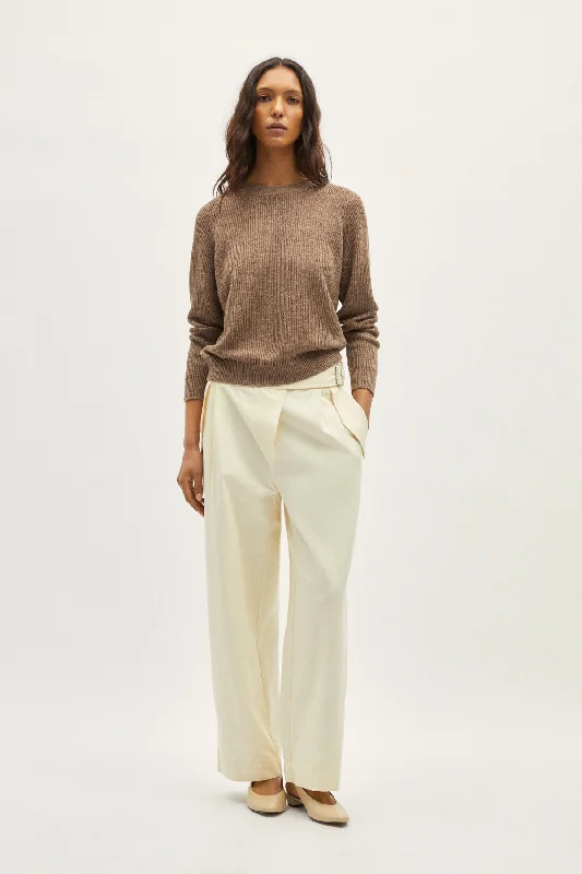 The Linen Cotton Raglan Sweater Velvet Chenille Corduroy