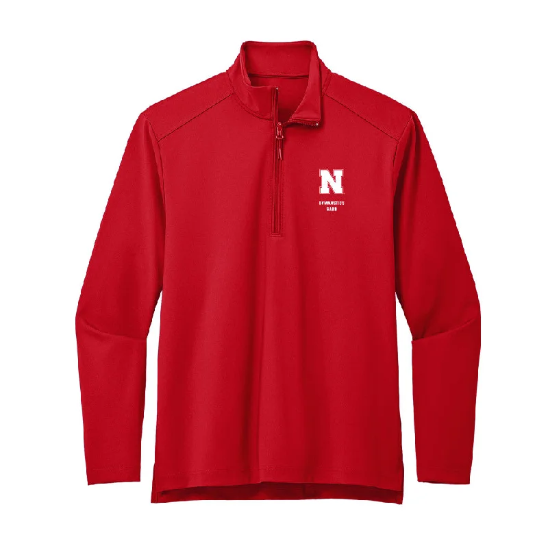 Nebraska - NCAA Women's Gymnastics : Allie Gard - Premium Quarter Zip Jacket Snapped Jacket Toggled Jacket Drawstring Jacket Nebraska - NCAA Women's Gymnastics : Allie Gard - Premium Quarter Zip Jacket Snapped Jacket Toggled Jacket Drawstring Jacket