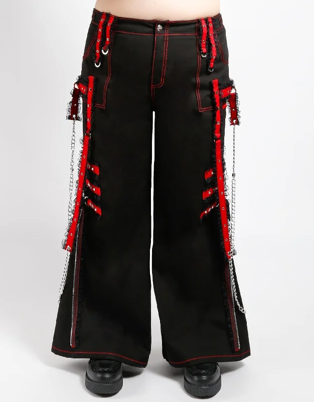CURVE MIDNIGHT DARK STREET CHAIN PANT Cozy Fitted Pants