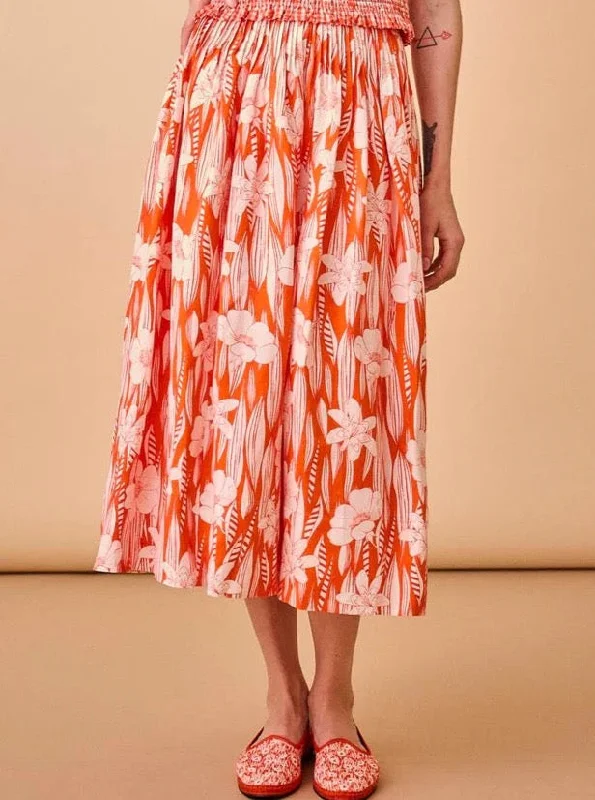 Hunter Bell Fallon Skirt Scarlett Lei wool skirt warm