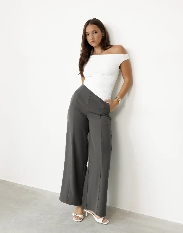 Alexander Pants (Slate) Trendy Printed Pants