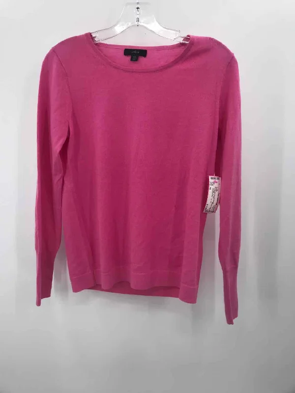 Pre-Owned J Crew Pink Size XS Sweater Rayon Fabric Velvet Fabric Corduroy Fabric