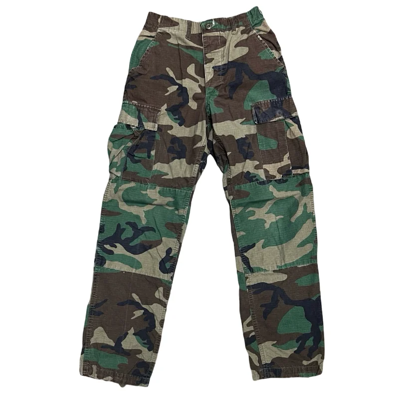 Vintage Ripstop Camo Cargo Pants (26x28) Comfortable Maternity Pants