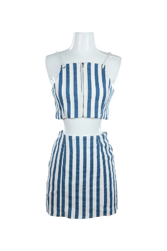 Super Down Skirt zip skirt side