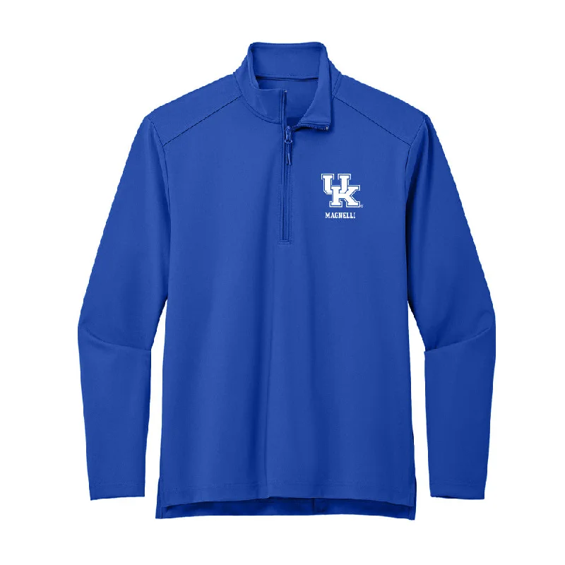 Kentucky - NCAA Women's Gymnastics : Isabella Magnelli - Premium Quarter Zip Jacket Lace Jacket Ribbed Jacket Sequined Jacket Kentucky - NCAA Women's Gymnastics : Isabella Magnelli - Premium Quarter Zip Jacket Lace Jacket Ribbed Jacket Sequined Jacket