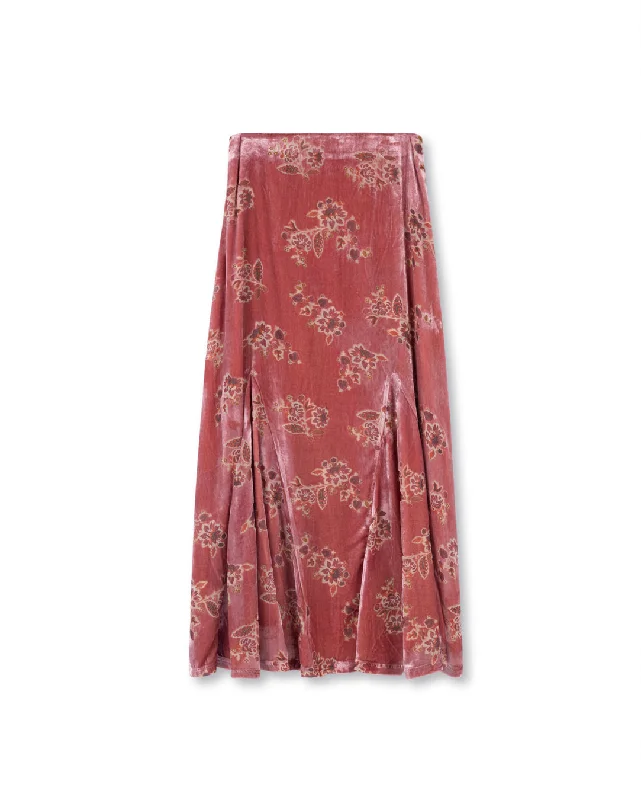 Velvet Cut Slip Skirt mini skirt trendy