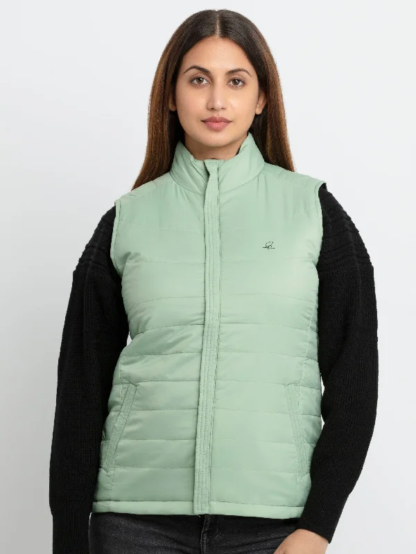 Womens Quilted Reversible High Neck Sleeveless Jacket Zip Front Button Front Snap Front Womens Quilted Reversible High Neck Sleeveless Jacket Zip Front Button Front Snap Front