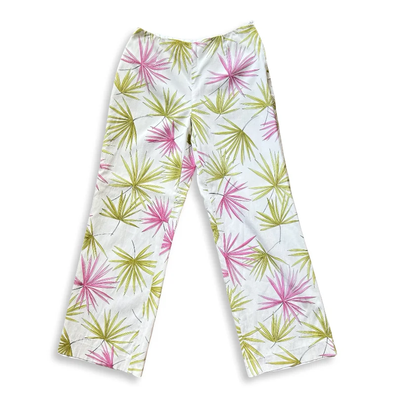 Palm Burst Pants Modern Skinny Pants