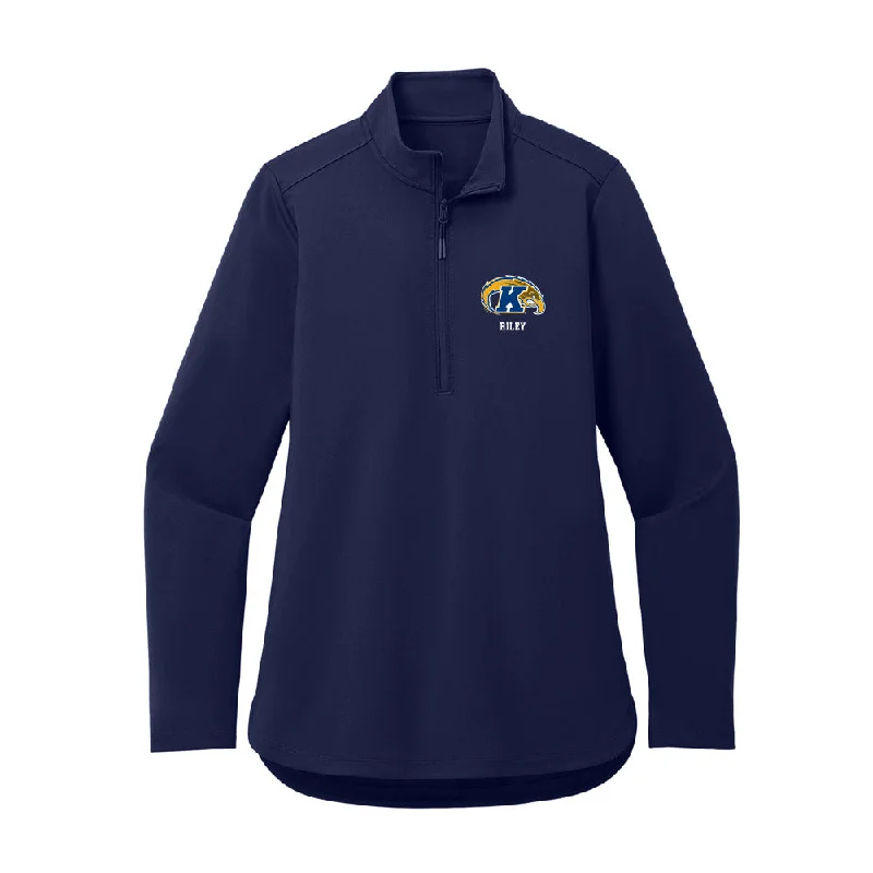 Kent State - NCAA Women's Gymnastics : Gabby Riley - Women's Premium Quarter Zip Jacket Elasticated Jacket Padded Jacket Insulated Jacket Kent State - NCAA Women's Gymnastics : Gabby Riley - Women's Premium Quarter Zip Jacket Elasticated Jacket Padded Jacket Insulated Jacket