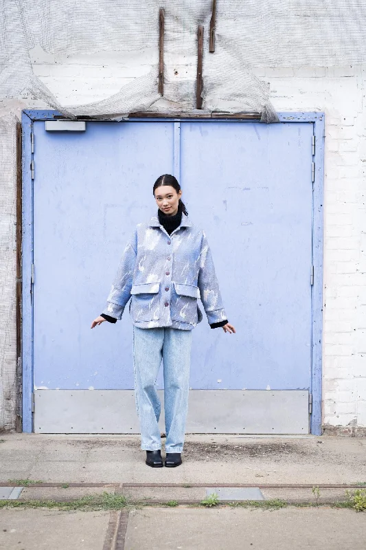 Fibre Mood Dunya Jacket Mesh Jacket Canvas Jacket Denim Jacket